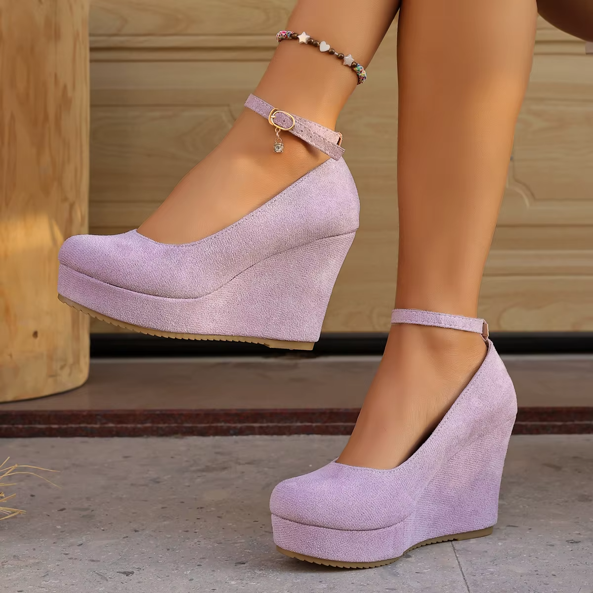 scarpe donna similcamoscio