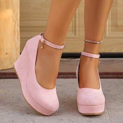 scarpe donna similcamoscio